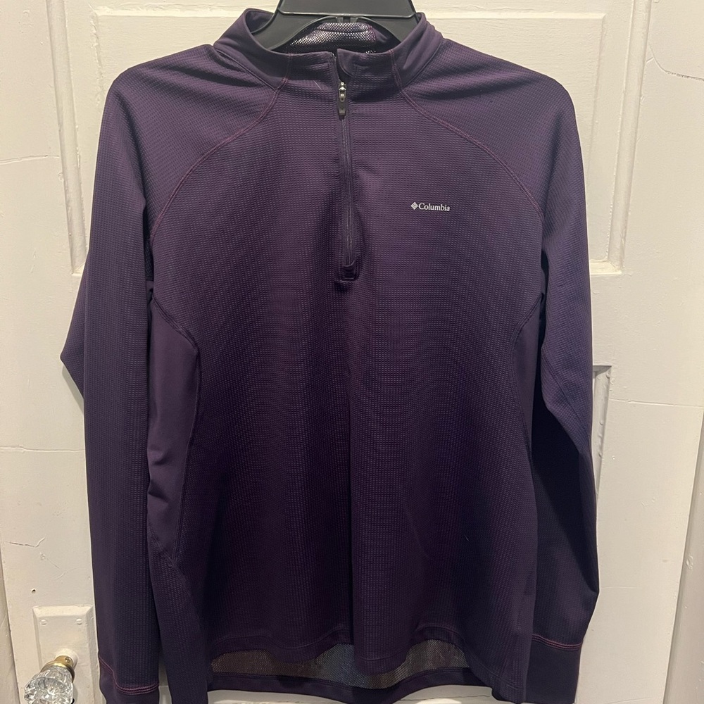Columbia Dark Purple Thermal Top
